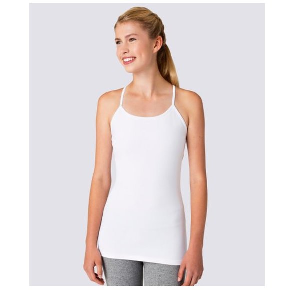 Ivivva Other - White Girl's Ivivva Tumblin Power Y Athletic Racerback Tank Top 12